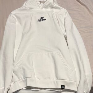 100 Thieves White Hoodie